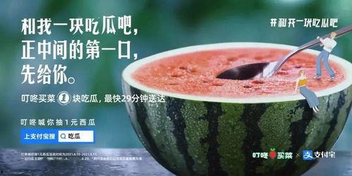 炎夏吃瓜中的